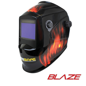 Blaze Electronic Helmet Wide View Lens Bossweld 700199