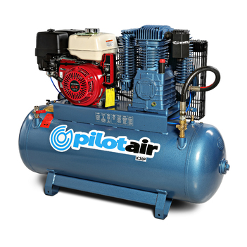 Reciprocating Air Compressor HONDA Petrol/GX390 (ES) /200 L Rec./812.2 L/min FAD Pilot K30P