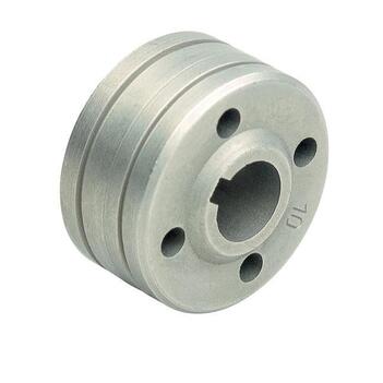1.0-1.2mm Solid Aluminium Feed Roller 37mm Diameter WF029