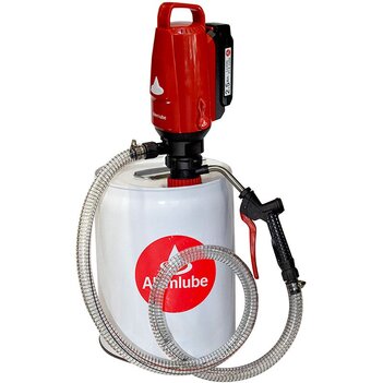 Battery Operated 20L Oil, ATF and Coolant Drum Pump Alemlube 11028