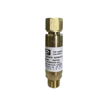 Flashback Arrestor - Reg End (Normal Flow) (Oxy) Harris 188TAR