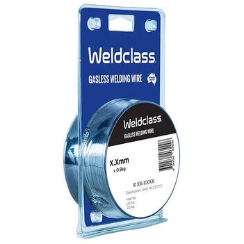 Gasless Welding Wire 100mm/0.9kg Spool 0.8mm Weldclass 2-084FM main image