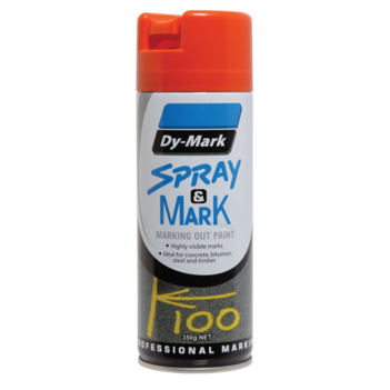 Orange Spray & Mark Marking Out Paint 350g 40013506
