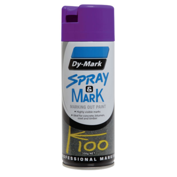 Violet Spray & Mark Fluro Marking Out Paint 350g 40013528