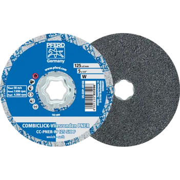 Combiclick Non Woven Disc  125mm Polishing Range Pferd 42002056 