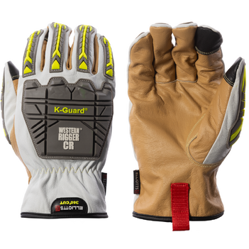 Western Rigger CR Impact Handling Gloves Size Med 500WRCRIMMED