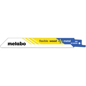 2 Sabre Saw Blades "Flexible Wood + Metal 150 x 0.9mm Metabo 631094000