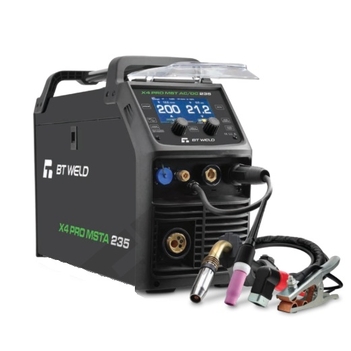 X4 Pro MSTA 235 Multi Process Welder 240V BT Weld 659235