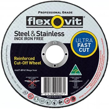 Cutting Disc 230 x 1.9 x 22.23 mm Mild Steel & Stainless Steel High Speed 66252841601