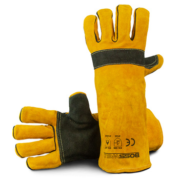Kevlar Stitched Yellow Welding Glove Bossweld 700008