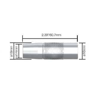 Standard Gas Nozzle PMT25 MMT25 9580101 