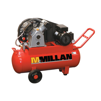 McMillan Petrol Driven Air Compressor on 70L Tank main image