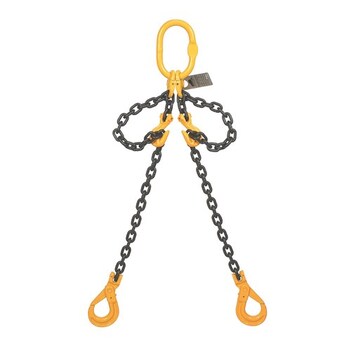 G80 Single Leg Chain Sling With Clevis Self Locking Hook 8MM X 2m Beaver CSA08227545