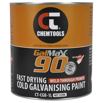 Cold Galvanising Paint 1L Brushable Chemtools CT-CGB-1L