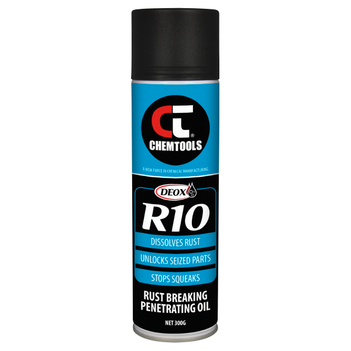 DEOX R10 Rust Breaking Penetrating Oil 300g Aerosol ChemTools CT-R10-300