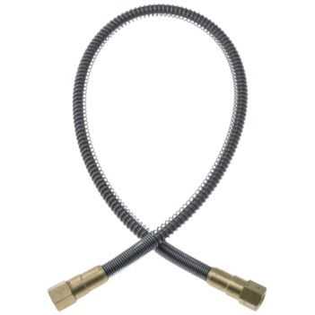 Flexible Lead Stainless Steel PTFE Lined 900mm Premix Type 10, 1/4" NPT GHF09WPPM