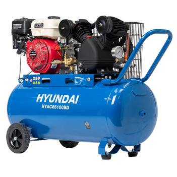 6.5HP Piston Compressor Petrol Hyundai HYAC65100BD