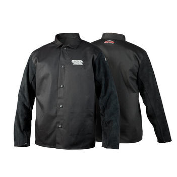 Welding Jacket Traditional Split Leather Sleeved Large Lincoln K3106-L main image