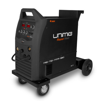 Unimig 350 Compact MIG Inverter Welder Multifunction MIG/MMA/TIG  KUMJR350K-SG