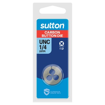 UNC Button Die M412 1/4-20 TPI Sutton M4120635