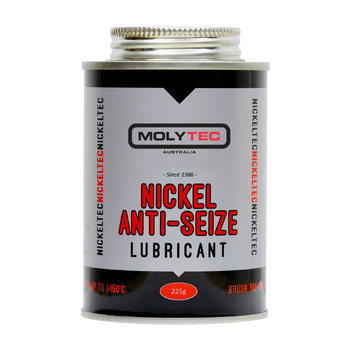 Nickel Anti-Seize Lubricant Brush Top Tin- 225g Molytec M831