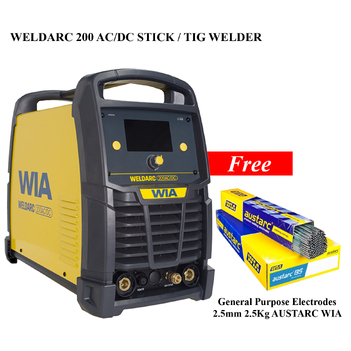 Weldarc 200 AC/DC Stick / Tig Welder WIA MC114-0