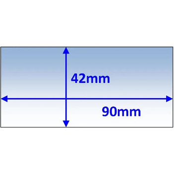 Inner Cover Lens 90 x 42mm Weldclass P7-CL9042/5 Pkt of 5