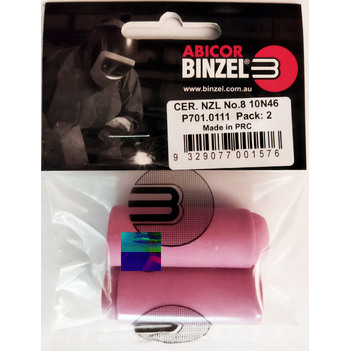 10N46 Ceramic Nozzle No 8 Binzel P701.0111 Pkt : 2