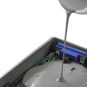 Rapidstick Silicone Potting Compound 400g Dual Component Kit (Part A & Part B) PCT-7000GY-400G