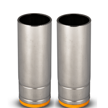 Gas Nozzle Cylindrical Binzel Style 25 Unimig PGN25CYL Pack of 2