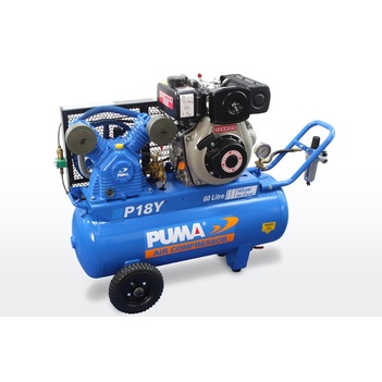 Air Compressor Yanmar Diesel 60 Litres Puma PU P18Y main image