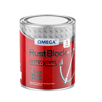 Cold galvanising primer Omega Rustblock 1 Litre R-CG-1Litre