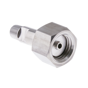 Inlet Connections German Standards Nut and Stem Stainless Steel DIN 08 - 1/4" NPT