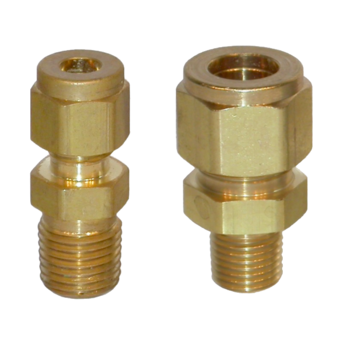 Compression Fitting Brass Tesuco 