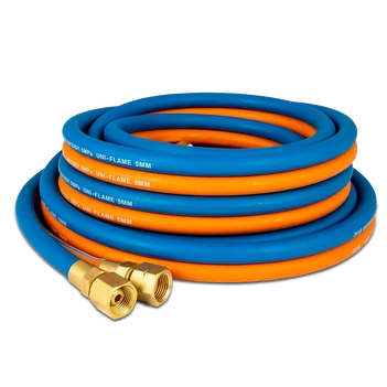 10m Oxygen & LPG Twin Gas Hose Unimig UFLPGTH10M