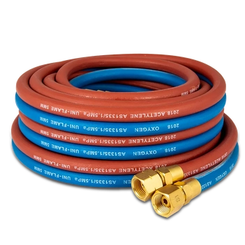 15m Oxygen & Acetylene Twin Gas Hose Unimig UFTH15M