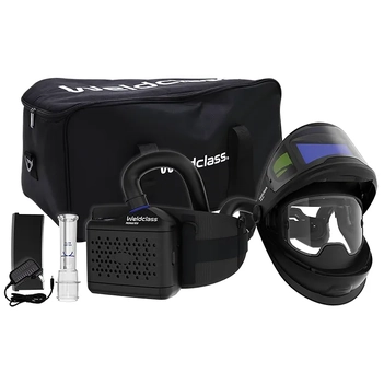 PROMAX 850R PAPR Flip-Up With R50 Respirator Welding Helmet Weldclass WC-06702